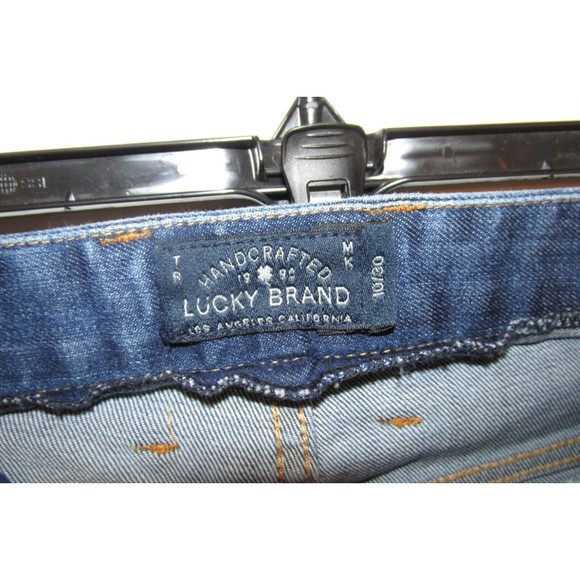 Lucky Brand Women's Mid-Rise Stretch Sweet Jean Crop Denim Pants Size 10 - Picture 6 of 7